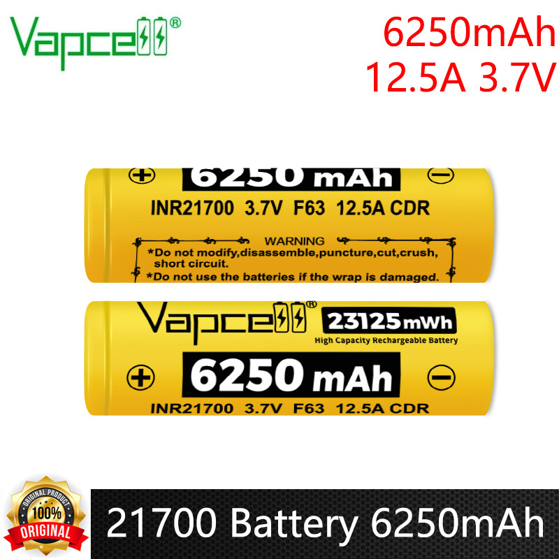 Renewable Energy Technology - 새로운 대용량 21700 배터리 Vapcell F63