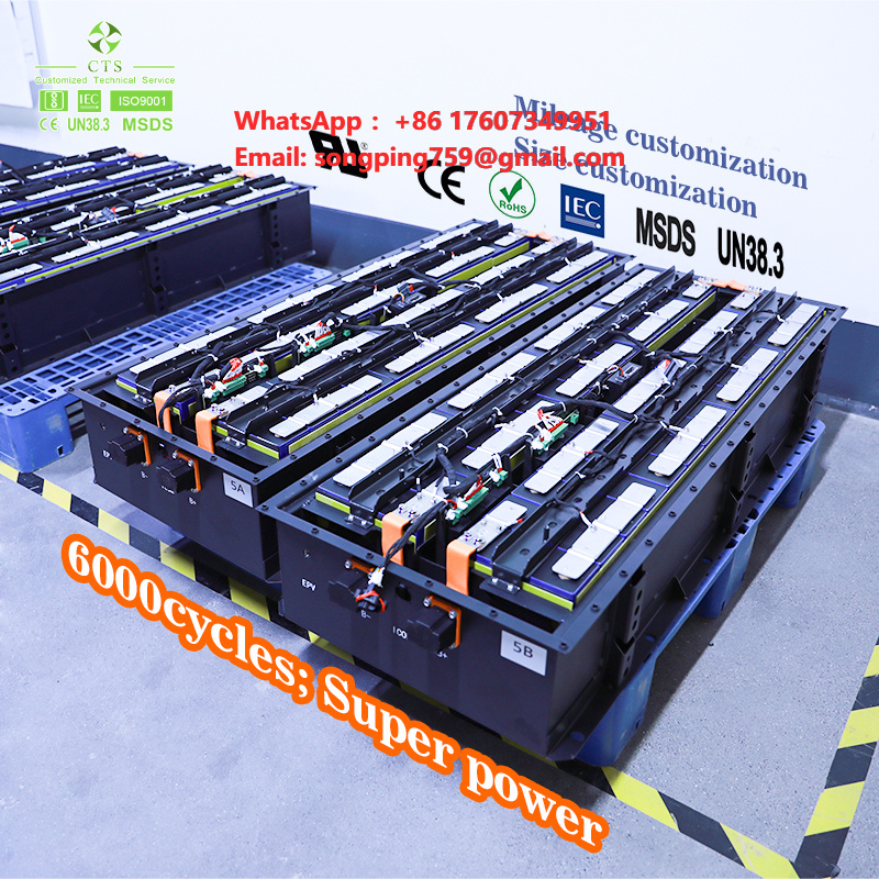 Lifepo4 Battery Pack - CTS OEM 96V 200Ah 해양 리튬
