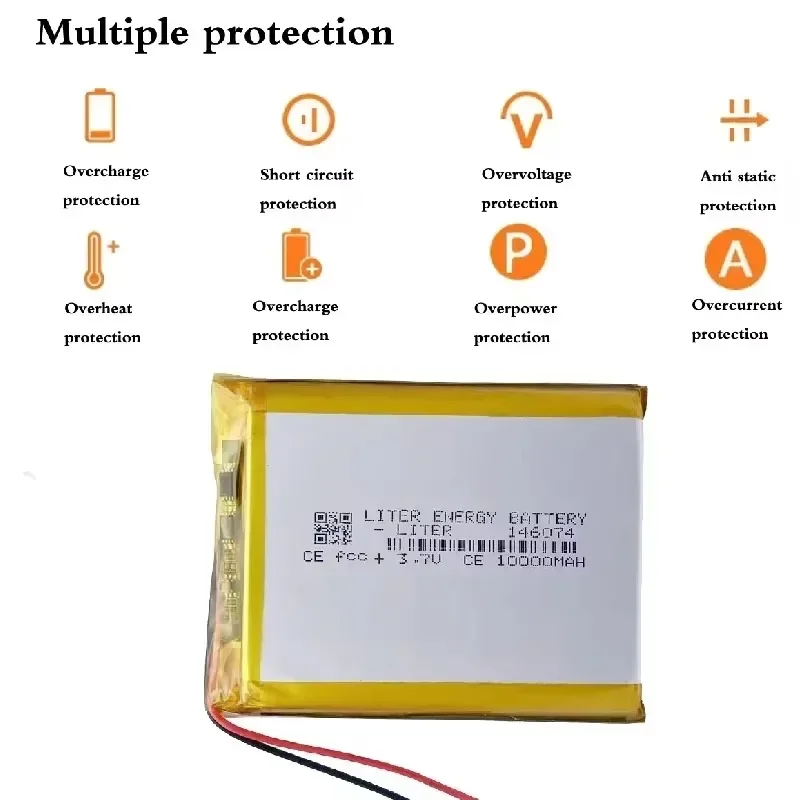 100% 새로운 146074 3.7v 10000mah  - Renewable Energy Technology 리뷰 및 가격