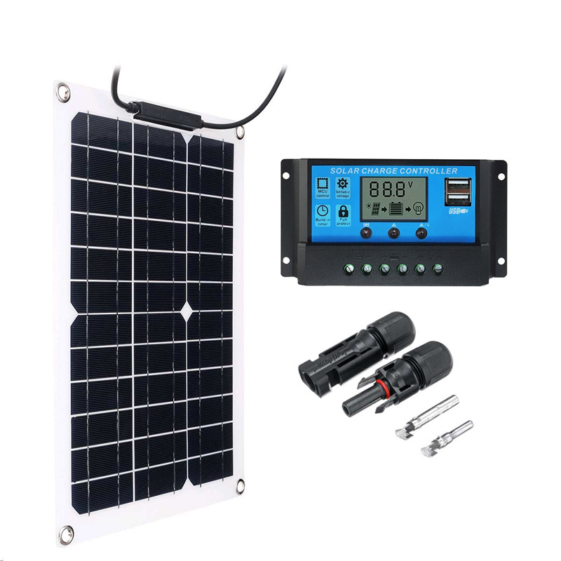 15W 태양광 패널 세트(18V 태양광 컨트롤러 포함) - Renewable Energy Vehicles 리뷰 및 가격