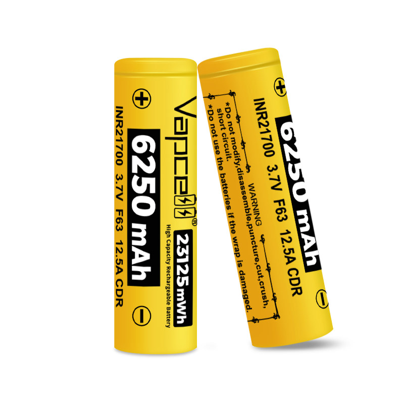 새로운 대용량 21700 배터리 Vapcell F63  - Renewable Energy Technology 리뷰 및 가격