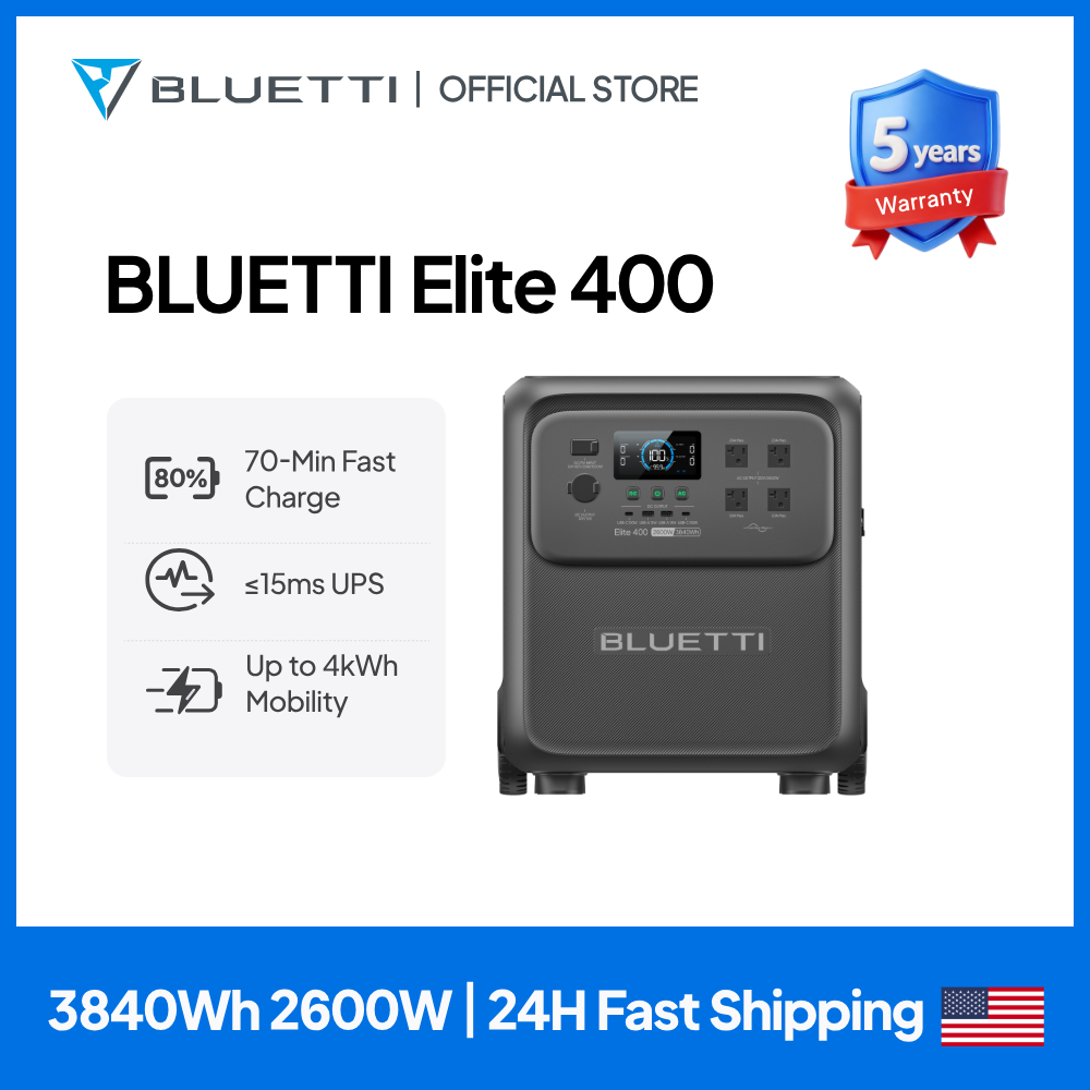 블루티 엘리트 400 2600W 3840Wh 초대용량  - Lifepo4 Battery Pack 리뷰 및 가격